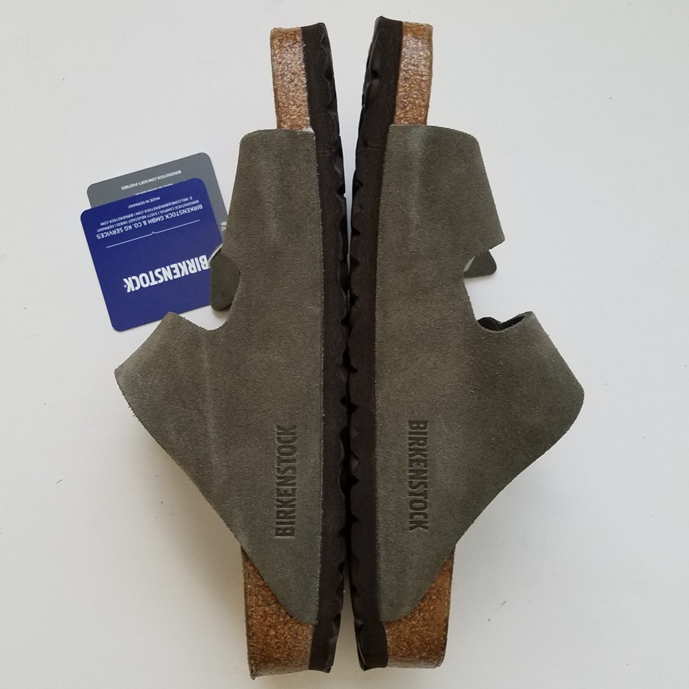 Birkenstock Arizona Forest Green Suede Leather 37 - Picture 3 of 6